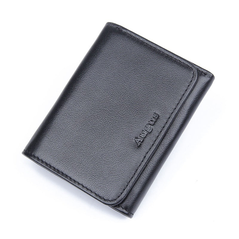 Shielding Wallet Anti-scanning Leather Wallet