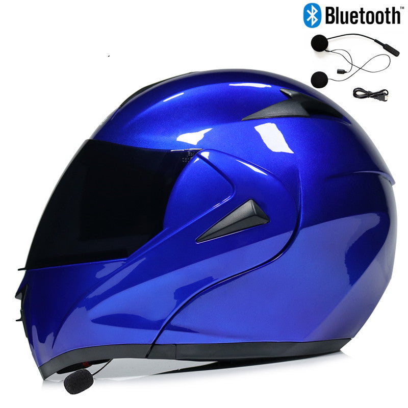Electric Motorcycle Male Bluetooth Helmet Electric Helmet