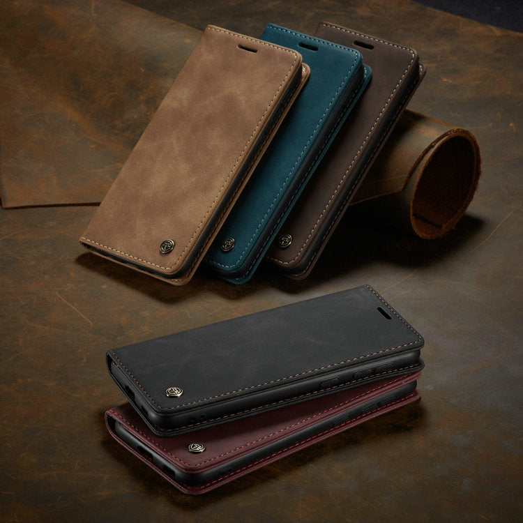 Flip Leather Case Anti-drop Magnetic Phone Case