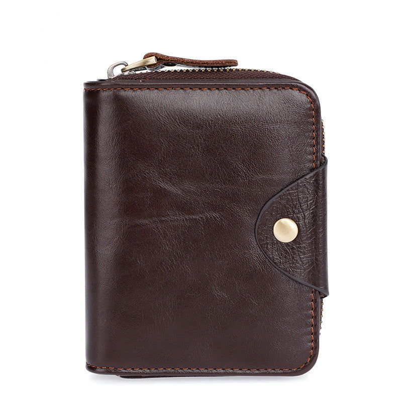 Business vintage leather wallet