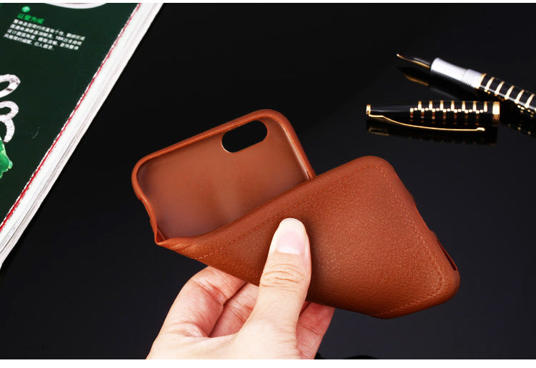 Leather phone case