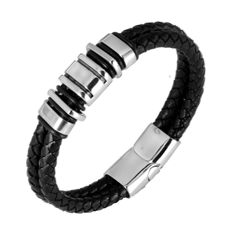 Men Bracelets Korean Fashion Stainless Steel Chain Bracelets Bangles  Handmade Wrap Bracelets Male Gift Jewlery  Walmart Canada