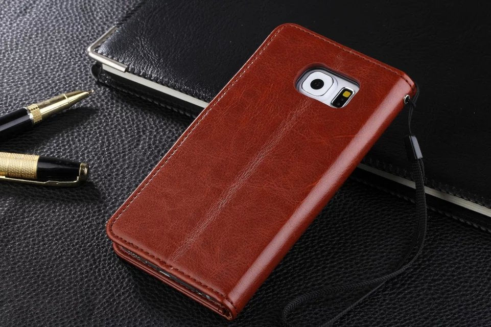 Phone leather case