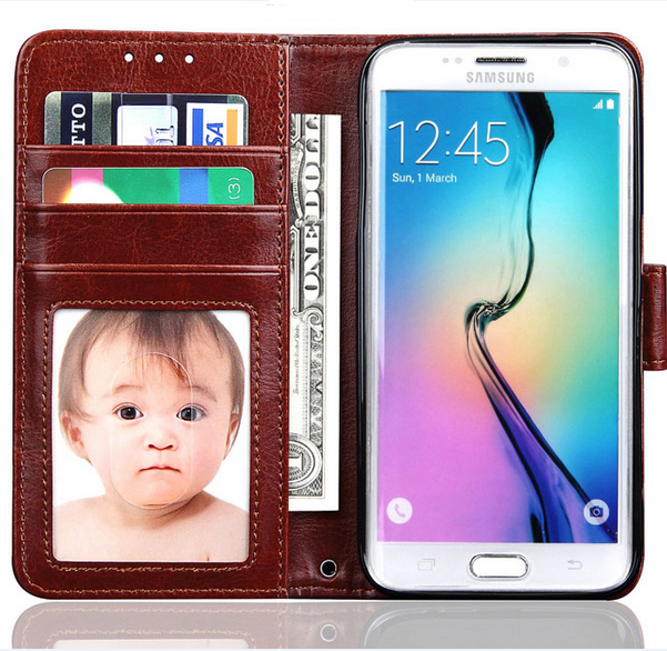 Phone leather case