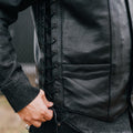 Rancher Men Motorcycle Leather Vest - Zohastyle