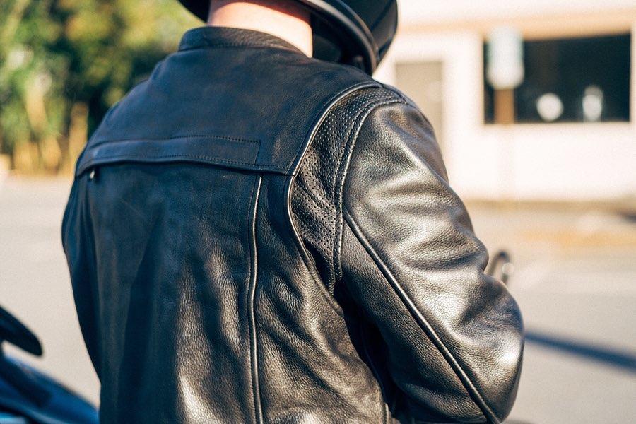 Revolt Men Biker Leather Jacket New Jersey - Zohastyle