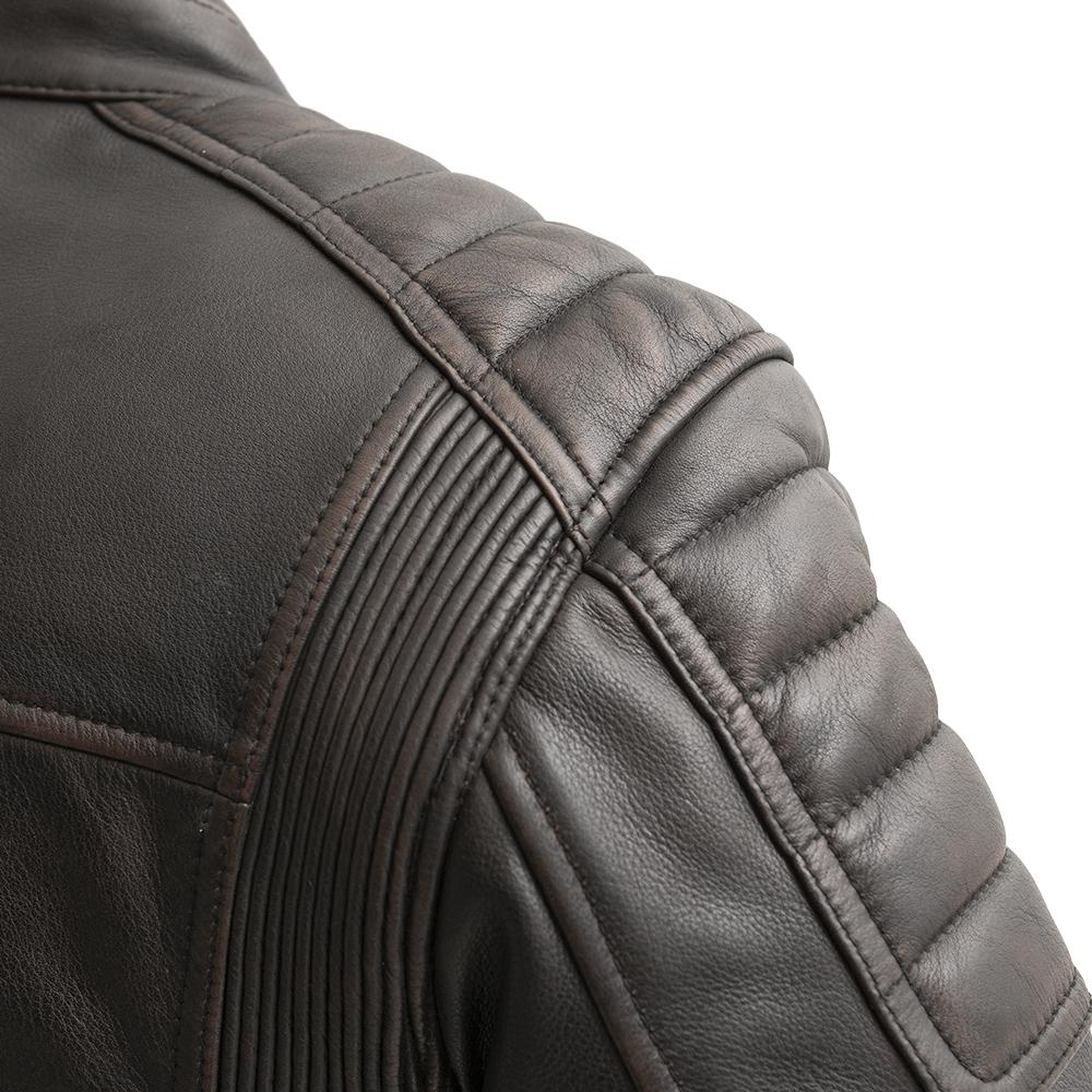 Crusader Men's Motorcycle Leather Jacket