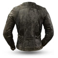 Jasmin - Women's Leather Motorcycle Jacket - Zohastyle