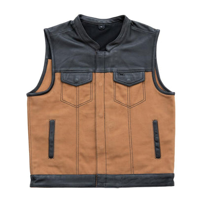 Hunt Club Men Leather Vest USA - Zohastyle