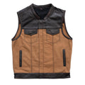 Hunt Club Men Leather Vest USA - Zohastyle