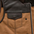 Hunt Club Men Leather Vest USA - Zohastyle