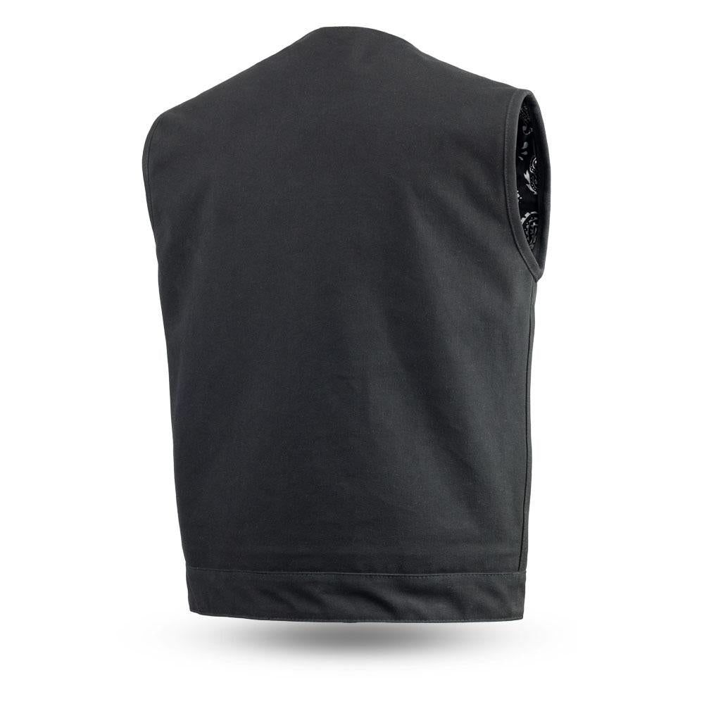 Fairfax - Men's Motorcycle Canvas Vest