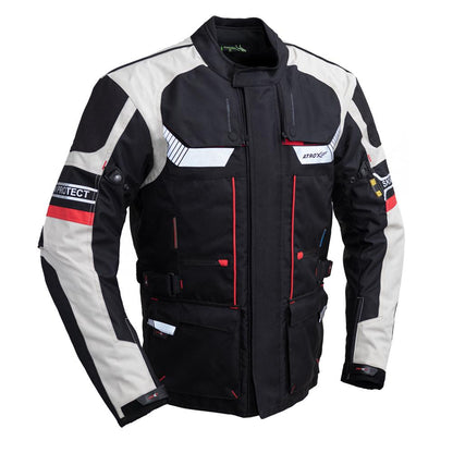 Textile Long Touring Jacket - Zohastyle