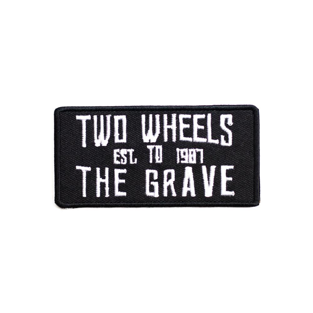 Two Wheels To The Grave Patch