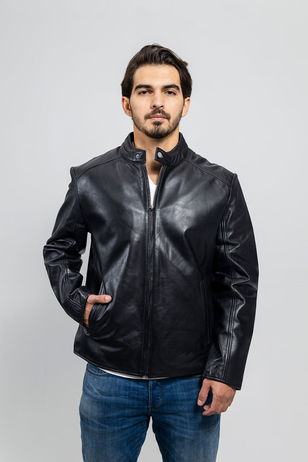 Men Leather Jackets New York Online
