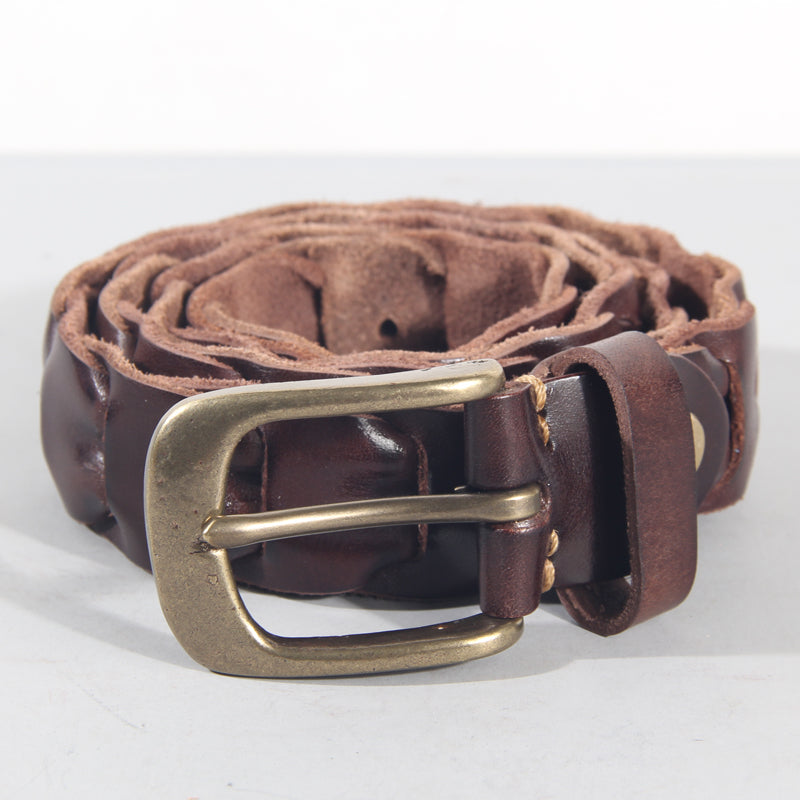 Leather Personality First Layer Cowhide Men's Belt