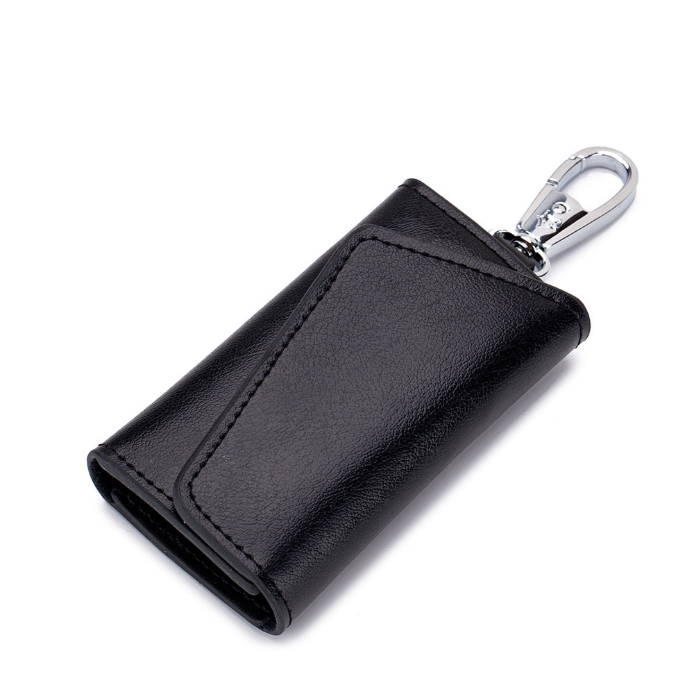 Fashionable Multifunctional Car Key Case Men's Leather