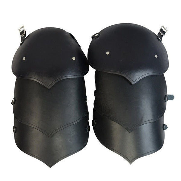 Leather Studded Shoulder Pads Men's Steampunk Gothic Armor