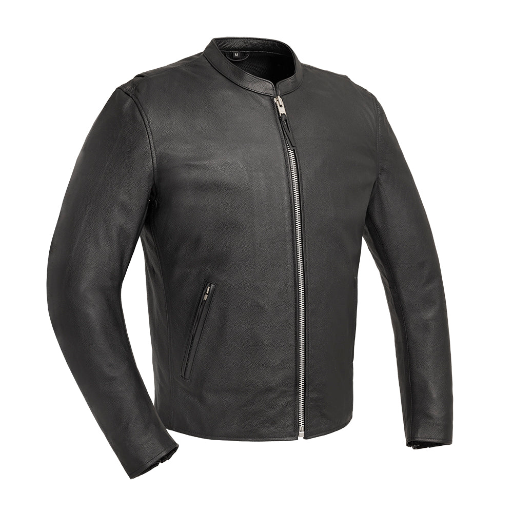 Titan Men's Motorcycle Leather Jacket - Zohastyle