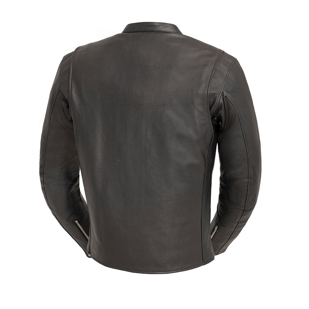 Titan Men's Motorcycle Leather Jacket - Zohastyle