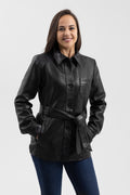 Janely Women's Fashion Leather Jacket - Zohastyle