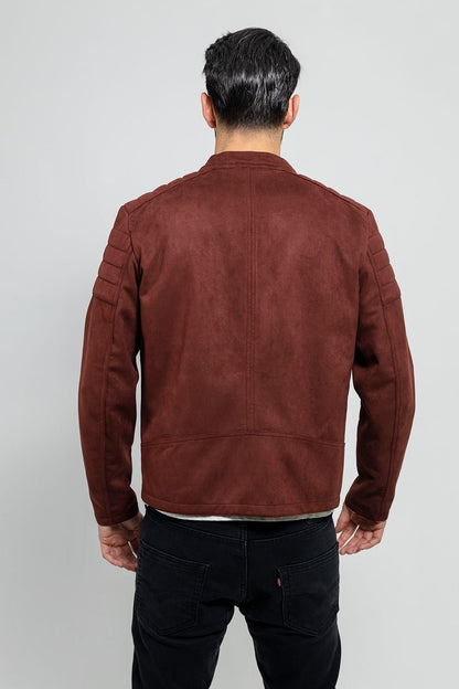 Payton Men's Vegan Faux Suede Jacket - Zohastyle