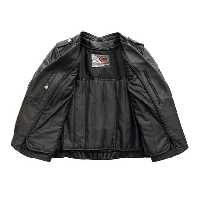 TANTRUM WOMEN MOTORCYCLE LEATHER JACKET - Zohastyle